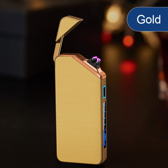 Electric USB Laser Unusual Plasma Lighter For Men