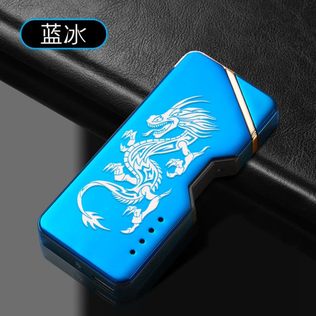 Electric USB Laser Unusual Plasma Lighter For Men