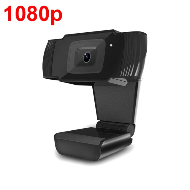 Rotatable PC Desktop HD Webcam with Mic 1080P 480p