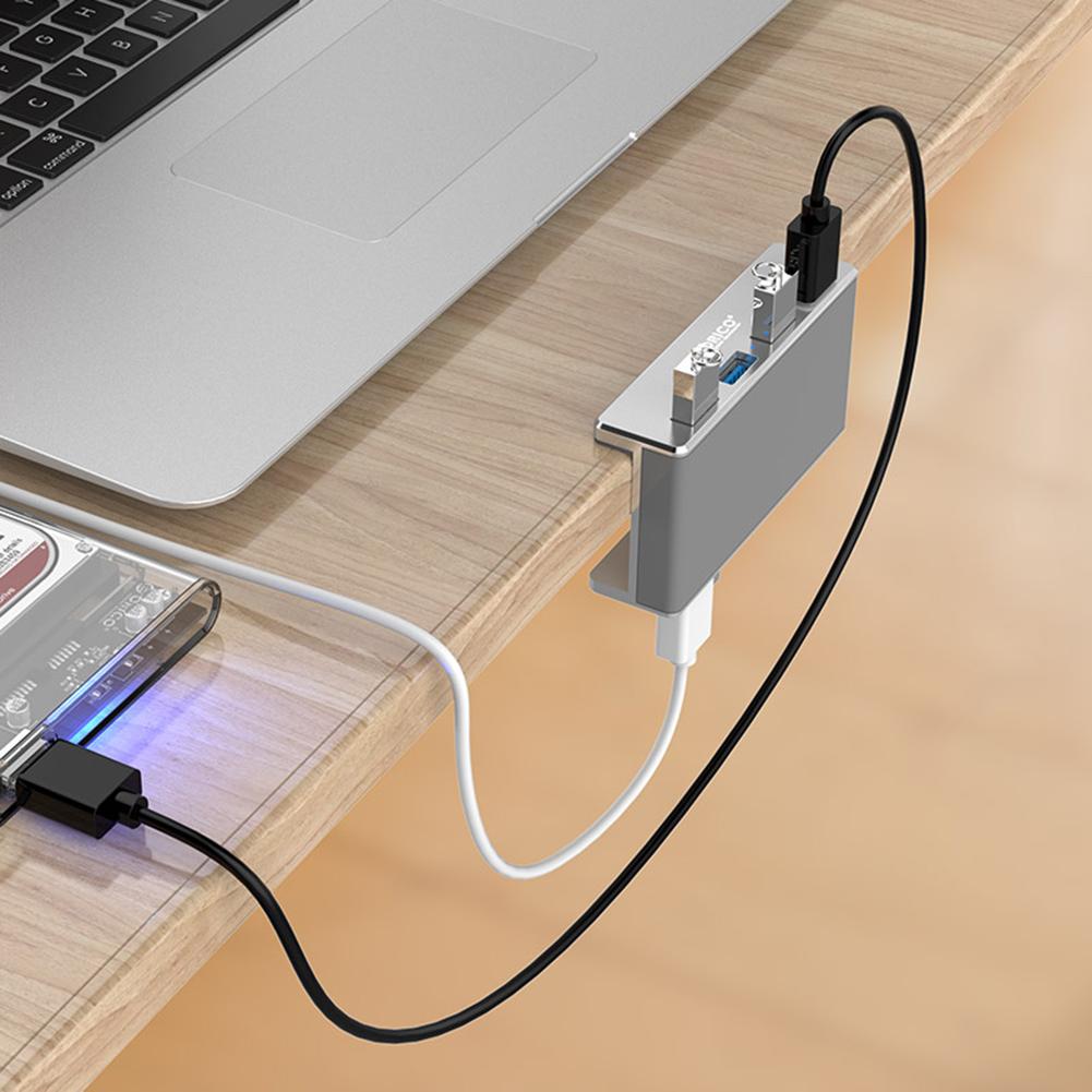 4 Ports USB 3.0 HUB High Speed Display Splitter