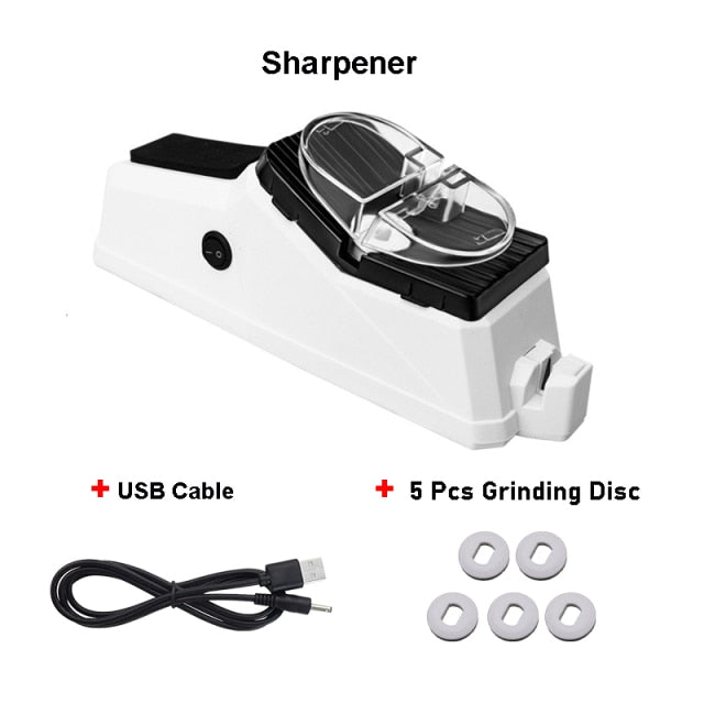 USB Electric Knife Sharpener Machine for Knives